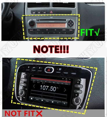 Car Stereo Radio GPS Mirror Link OBD RDS For Fiat Grande Punto/Punto/Linea 07-15