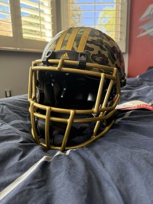 Adidas Riddell x BAPE Football Helmet Green Camo A Bathing Ape