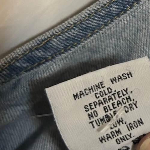 复古 Thumper 牛仔套衫连衣裙女式 2X 连体裤刺绣迪士尼目录 — 第 4/4 张图片