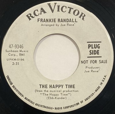 Frankie Randall   The Happy Time / When The World Is Ready   RCA Victor-47-9346