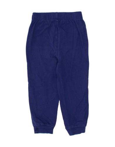 Pantalone tuta PUMA ragazzo joggers 3-4 anni blu cotone AF07 - Foto 2 di 3