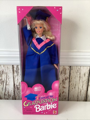 1995 CLASS OF’96 GRADUATION BARBIE - 15585 - UNOPENED ORIGINAL BOX - #3 - Picture 1 of 12
