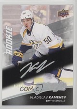 2017 Upper Deck MVP High Series Rookies Super Script 7/25 Vladislav Kamenev 5r8