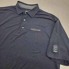 FOOTJOY Prodry Lisle GOLF POLO SHIRT TPC SAWGRASS THE PLAYERS NAVY Men's - XL
