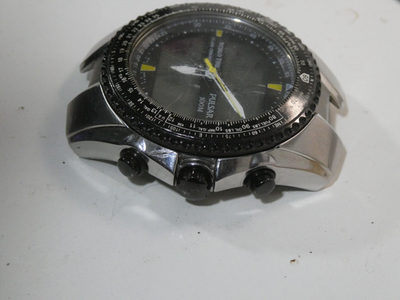 Pulsar Spaceman Nx14-x001 World Time Alarm Chronograph Water