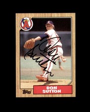 Don Sutton Baseball Cards and Autographed Memorabilia Guide 12