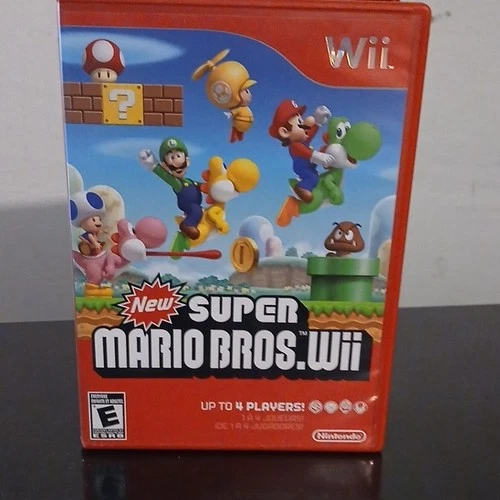 New ListingNintendo New Super Mario Bros. Wii Multiplayer Manual Included Nintendo Wii Game