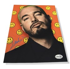 J Balvin Signed Autographed 8x10 Photo Reggaeton JSA Authenticated