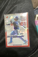 2025 Panini Prospect Edition - Blake Burke #184 Red Ice Prizm (RC)