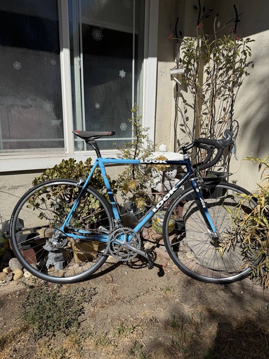 自転車本体 LOOK 461 HR Carbon - 55cm- Campagnolo Look Kg 271 55cm Road Bicycle Carbon Fiber Campagnolo Vintage Rare