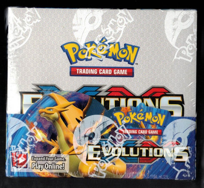 Pokemon TCG XY Evolutions Booster Box Factory Sealed 36 Packs | eBay