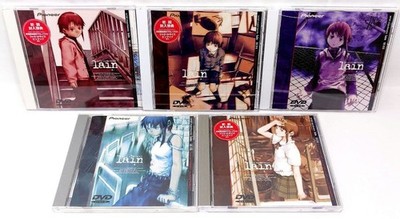 Serial Experiments Lain Anime DVD Set Vol. 1-5 komplett getestet Japan