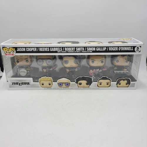 Funko POP! Rocks The Cure 5-Pack Vinyl Figure Set – New