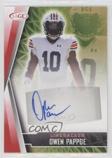 2022 SAGE Low Series Auto Red Owen Pappoe #A-OP Auto 0yi8