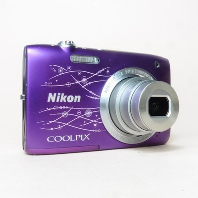 Nikon Coolpix S2800 20.1MP Digital Compact Camera 5x Optical Zoom Tested Working