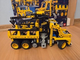 LEGO Technic 8438 8431 8460 Pneumatic Crane Truck alternative model, RARE