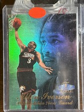 Allen Iverson [Row 0] Prices | 1997 Flair Showcase | Basketball Cards