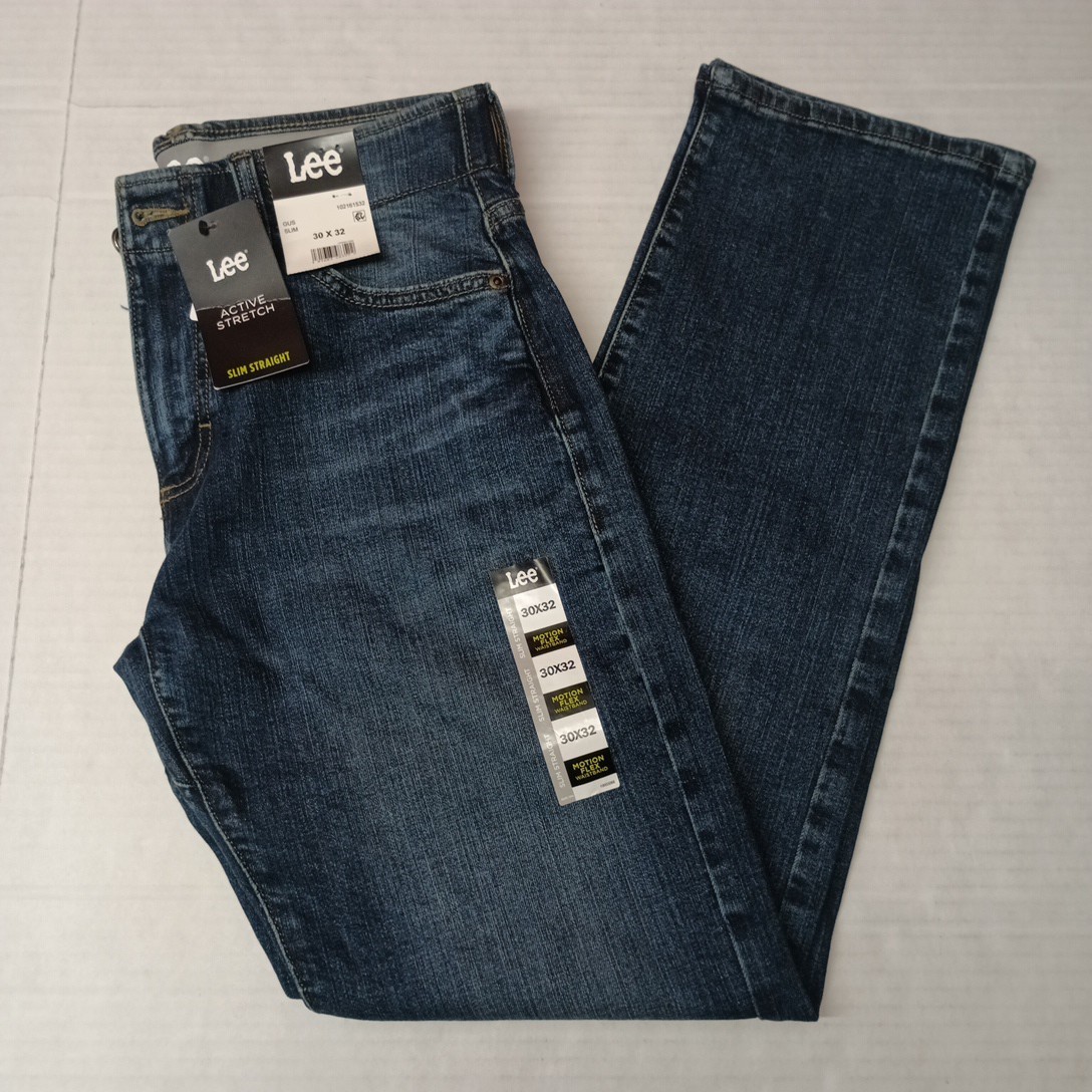 's Size 30x32 Blue Motion Flex Waist