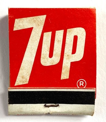 Vintage 7 Up ''Like'' Softdrink Matchbook Excellent Intact