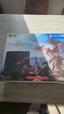 PS4 PlayStation 4 Pro Console MONSTER HUNTER WORLD EDITION SONY - Photo 1/3