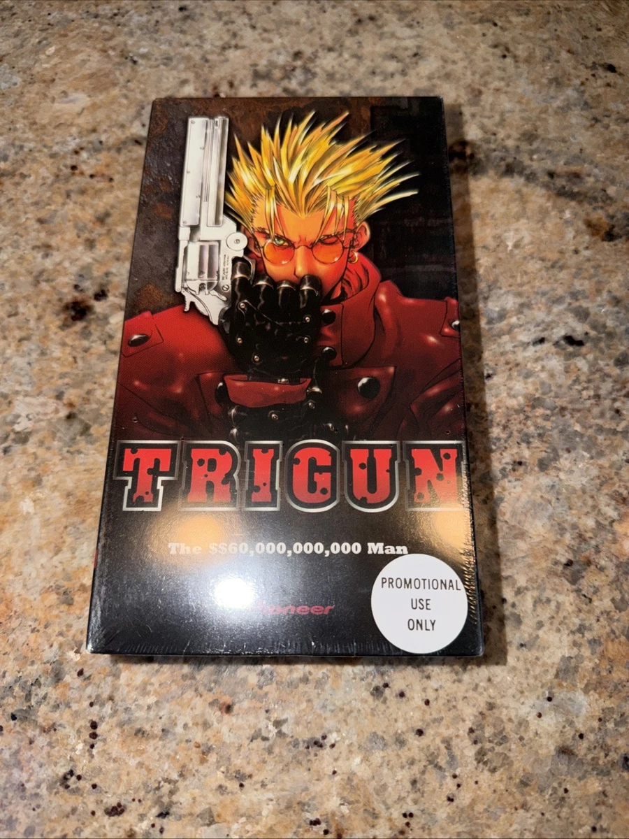 Trigun - Vol. 1: The 60, 000, 000, 000 Man (VHS, 2000, Dubbed) for