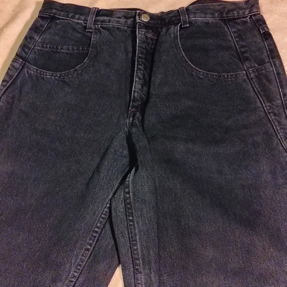 Jeans vintage Guess George Marciano diseño años 90 para mujer 34 oscuro doble botón  Foto 4 de 4
