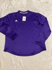 NWT Adidas Women's Creator Long Sleeve tee in a purple color, XL