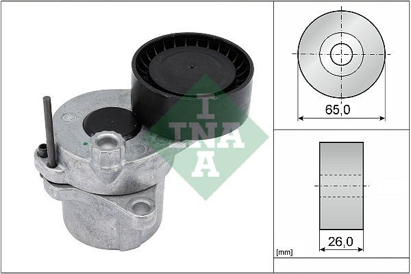 Riemenspanner Keilrippenriemen Ø65Mm FüR Mercedes C204 S204 Ab 10-> 68125482AA-image