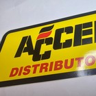 VINTAGE 9.5" ACCEL DISTRIBUTORS STICKER PERFORMANCE PRODUCTS RACING AUTOMOTIVE — photo 4