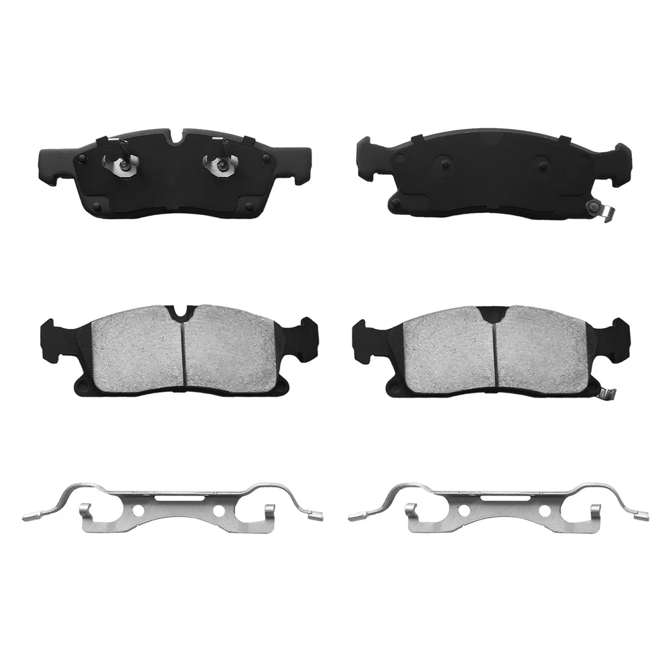 Front Rear Rotors Ceramic Brake Pads for 2011-2020 Grand Cherokee Dodge Durango Foto 4 de 4