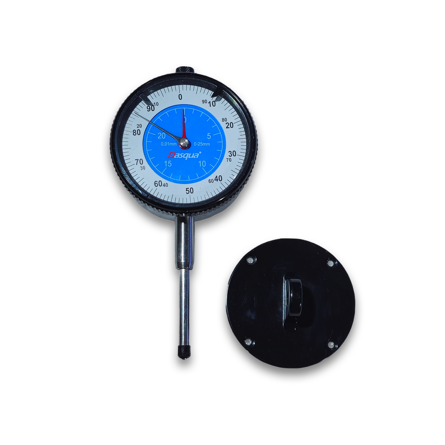 Dasqua large measuring range dial test indicator 0-25mm 5132-7105 RDGTOOLS