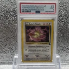 Pokemon PSA 9 Team Rocket's Meowth Black Star Promo