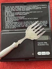 GRAND STERLING SHEFFIELD ENGLAND  Sterling Silver LARGE SERVING FORK 38.5 Grams