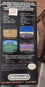 Nintendo NES Action Set Complete in Box CIB w/ Zapper DuckHuntMarioManualsPoster