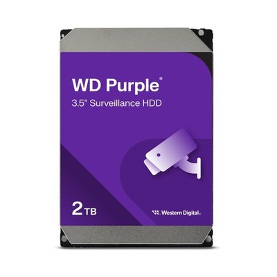 Western Digital 2TB WD Purple Surveillance Internal Hard Drive HDD - SATA 6 G...