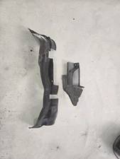 89-94 Nissan 240sx Fuel Tank Cover S13 Gas Plastic Trim Skid Plate Guard SET OEM