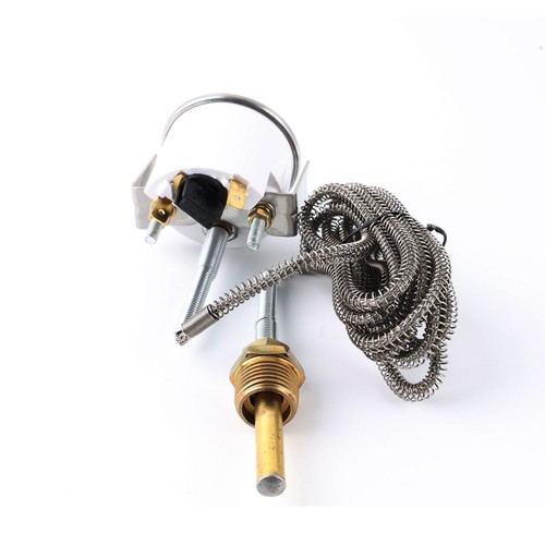 12V Mechanical Water Temperature Gauge for Vehicles 52mm with Easy Read Dial - Picture 8 of 10