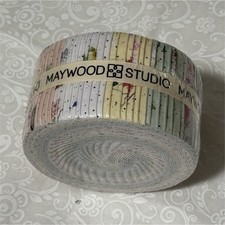 Maywood Studio Hannah Dale Bramble Patch Cotton Jelly Roll Multicolor Quilting