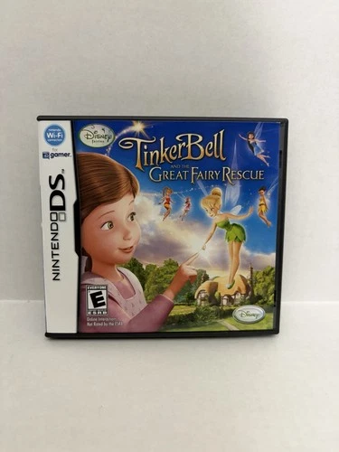 Tinker Bell & the Great Fairy Rescue (Nintendo DS, 2010) Tested Complete CIB