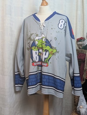 Saxon Canada Beyond The Pond Nummer 87 Eishockey Trikot Größe Small Retro EIHL