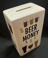 Pretty Penny Beer Money Bank 5” x 3” x 2” New Rare Hard To Find Great Gag Gift