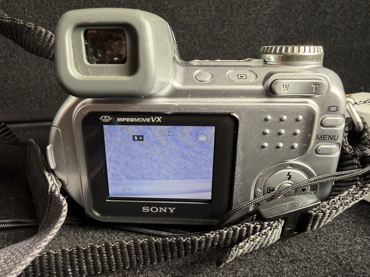 Sony Cyber-shot DSC-H2 6.0MP Digital Camera - Silver for sale