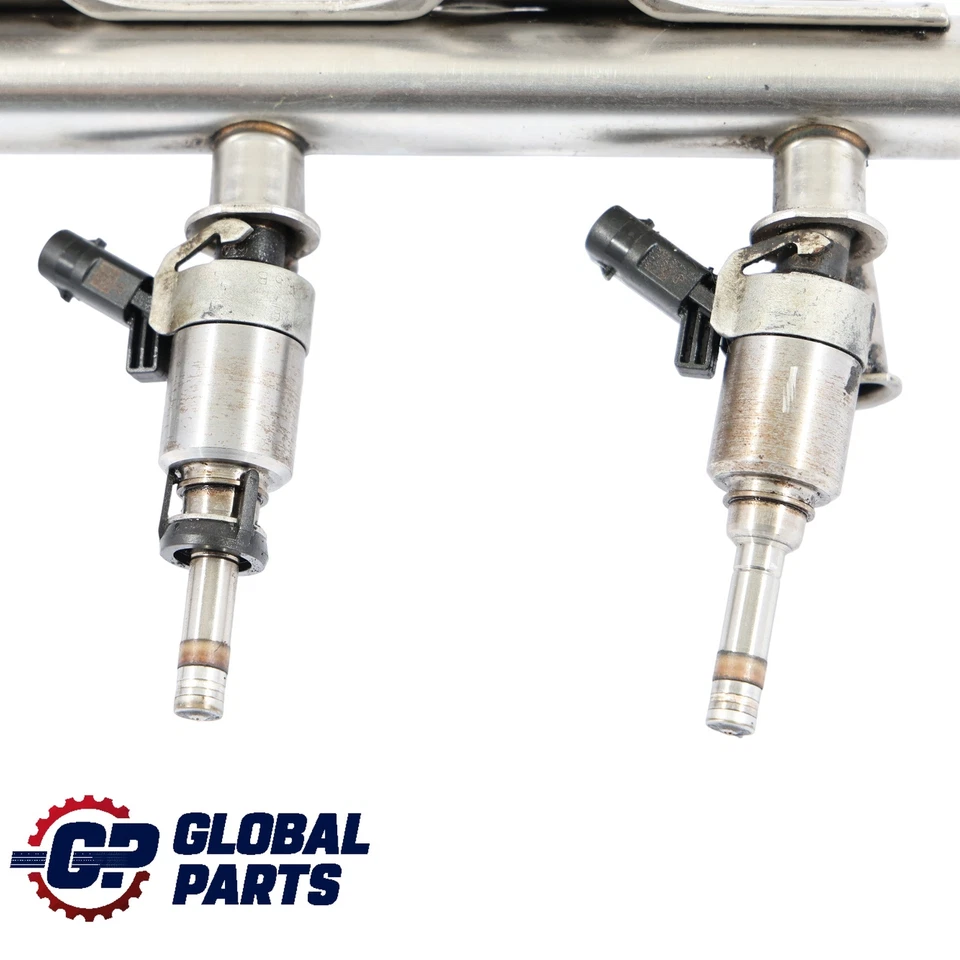 Kraftstoff Einspritzleiste Audi A3 8P TT 8J Benzin Einspritzsystem 06J133317M - Bild 3 von 4