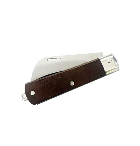 ELECTRICIAN'S POCKET KNIFE 65 mm Blade Foldable Knife Stainless Steel Camping - Picture 6 of 11