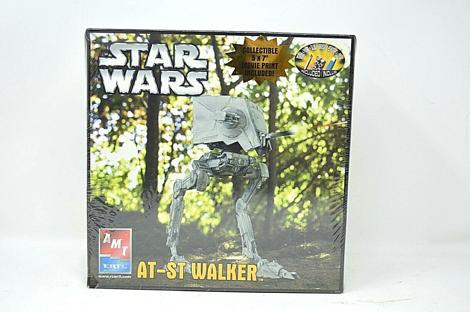 Star Wars Collectible  AT-ST Walker AMT / ERTL Model Kit2005 NIB