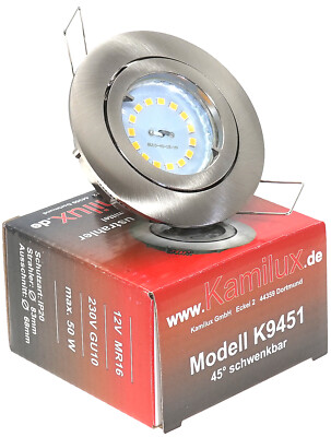   Set Neue LED Decken-Spots, Strahler Bajo+ 5W 3 Stufen DIMMBAR GU10 230 