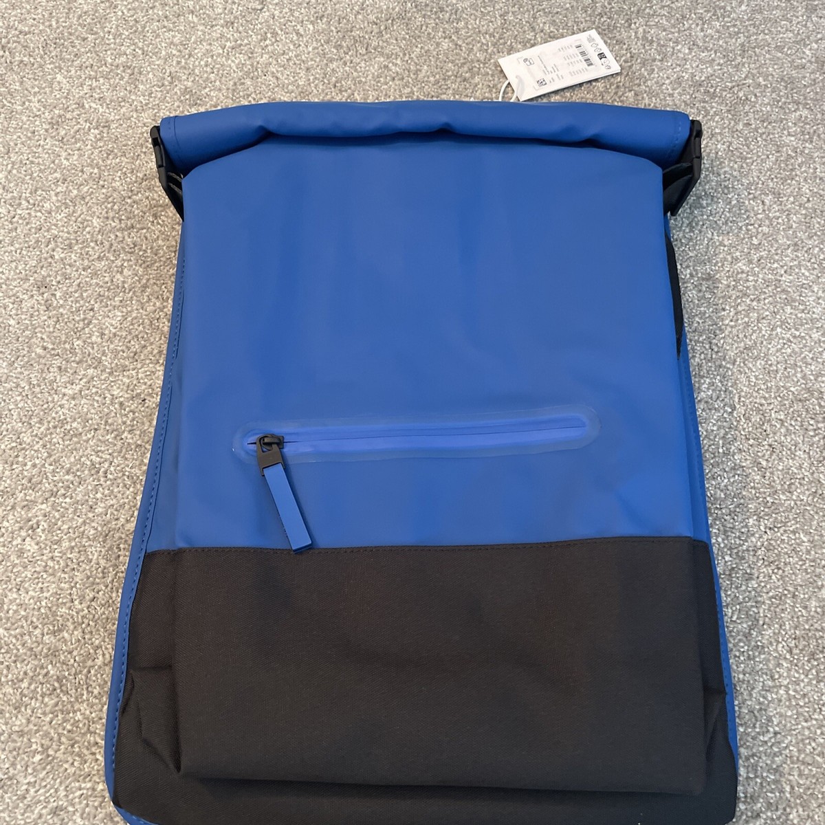 バックパック・リュック Rolltop Rucksack W3 Backpack - RAINS - Synthetic - Blue fdbf9f57-1b48-4d16-af87-