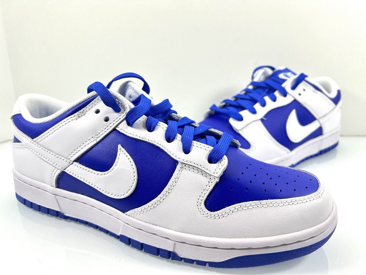 NIKE DUNK LOW RETRO RACER BLUE WHITE REVERSE KENTUCKY DD1391 NIKE DUNK LOW RETRO RACER BLUE WHITE REVERSE KENTUCKY DD1391