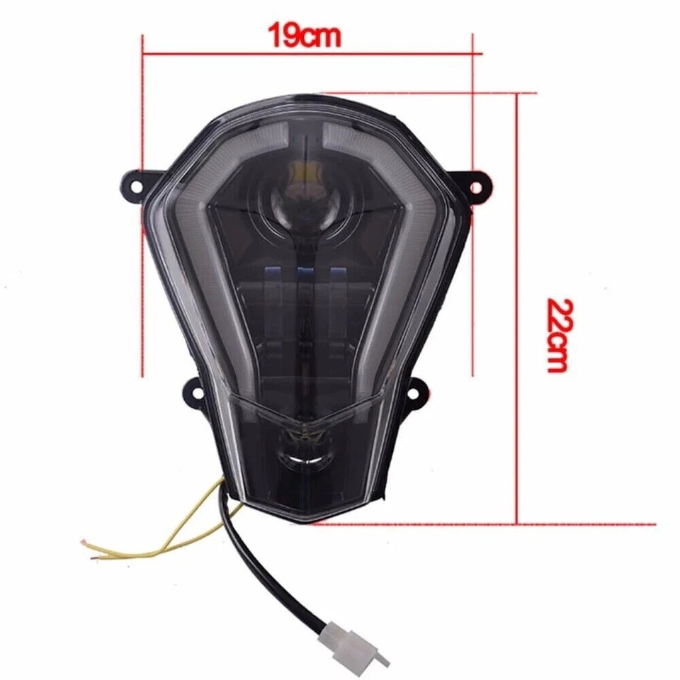 For KTM Duke 390 250 200 125 2011-2019 LED Headlight Turn Signal Lights with DRL — 第 2/4 张图片