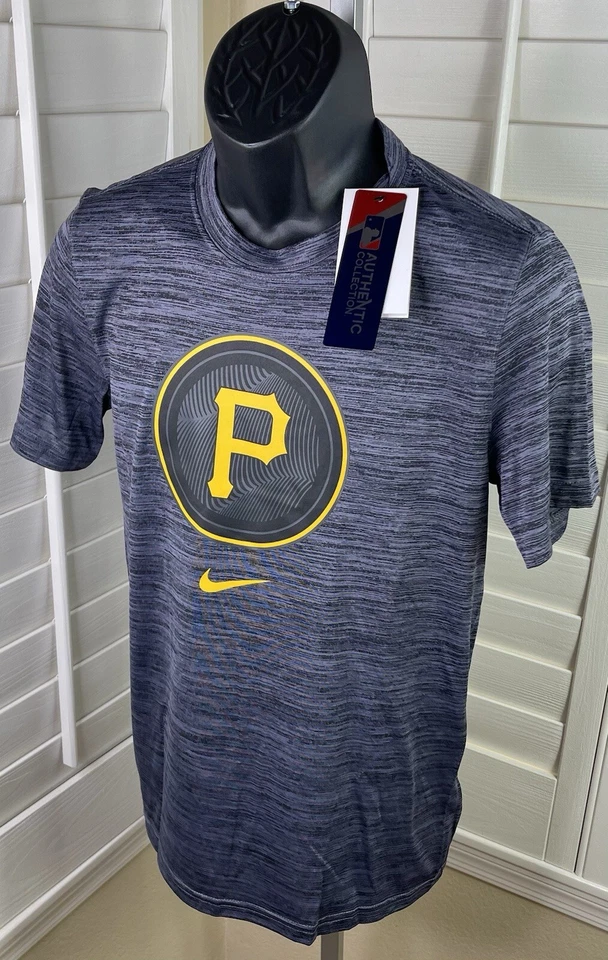 Nike Dri-Fit MLB Pittsburgh Pirates City Connect Velocity T-Shirt - Men's Small - Image 3 of 4